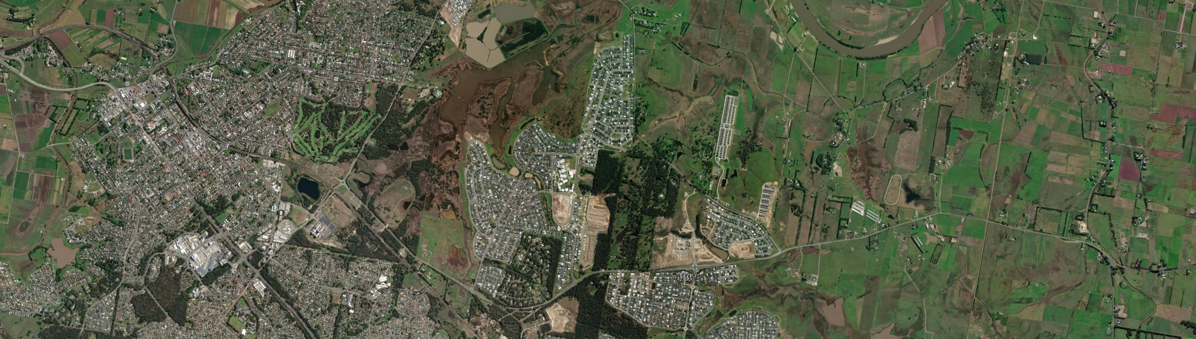 Aerial view of Chisholm (NSW), NSW