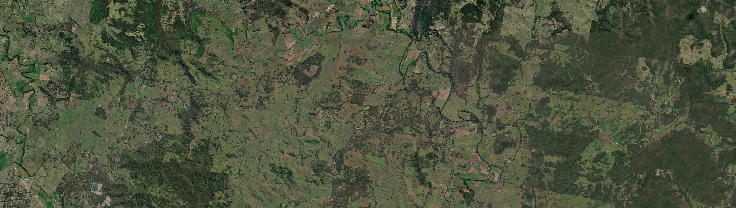 Aerial view of Brookfield (NSW), NSW