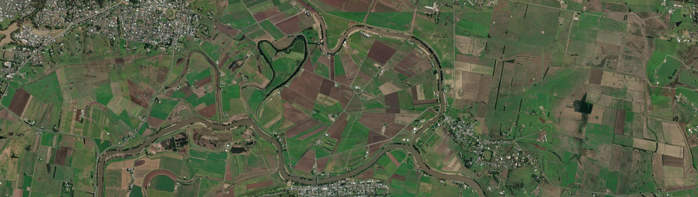 Aerial view of Phoenix Park, NSW