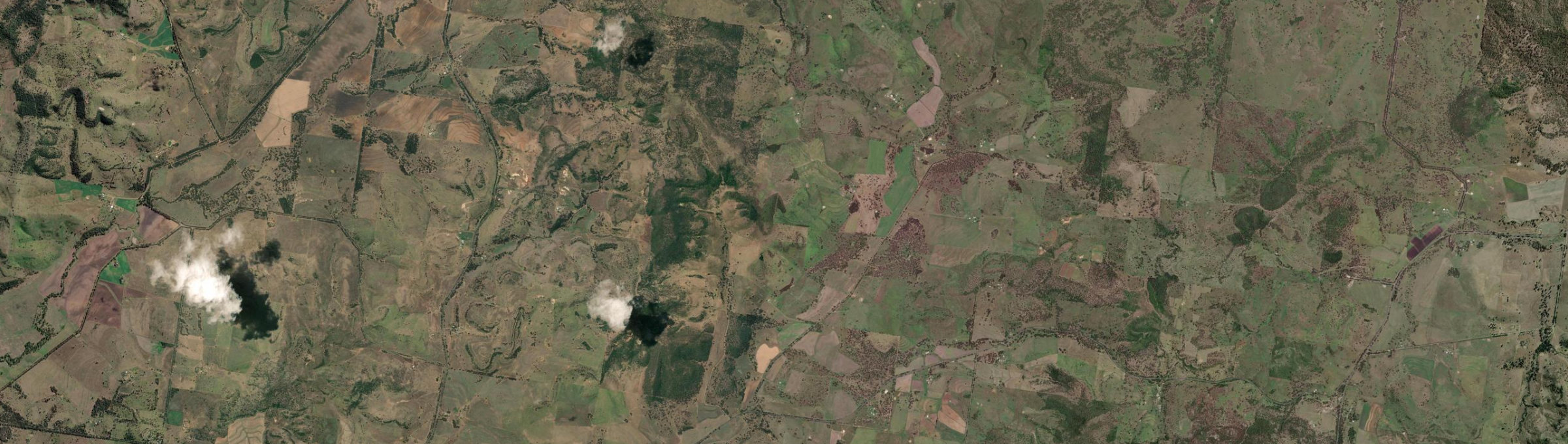 Aerial view of North Maclagan, QLD