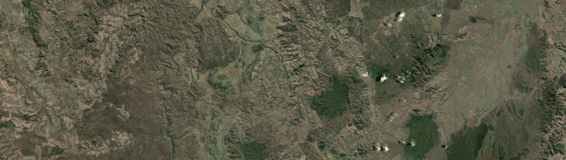 Aerial view of Blairmore, QLD