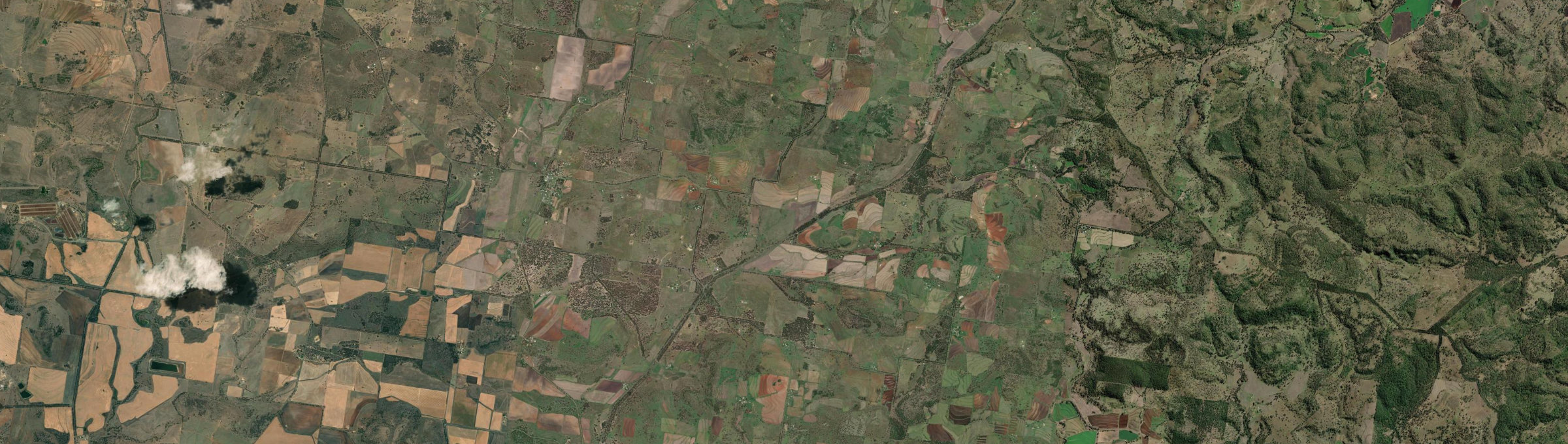 Aerial view of Evergreen, QLD