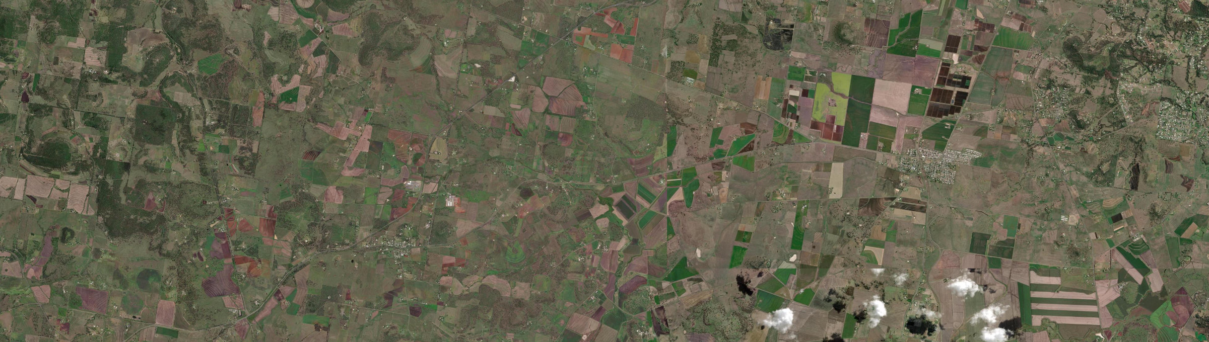Aerial view of Umbiram, QLD