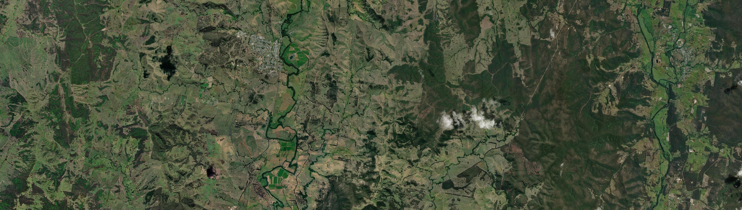 Aerial view of Marshdale, NSW