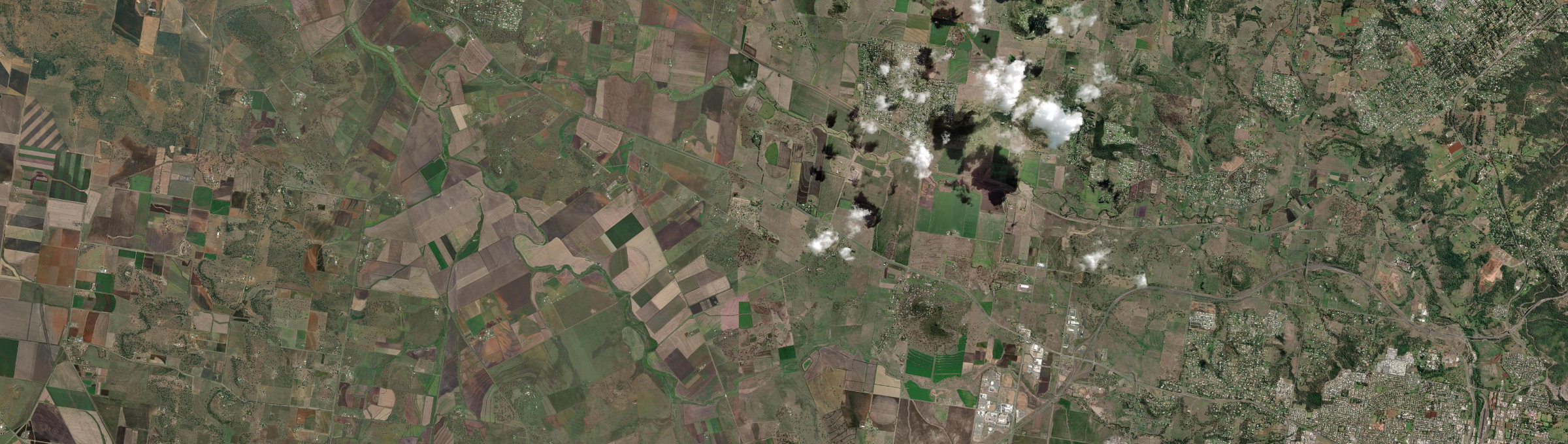 Aerial view of Kingsthorpe, QLD