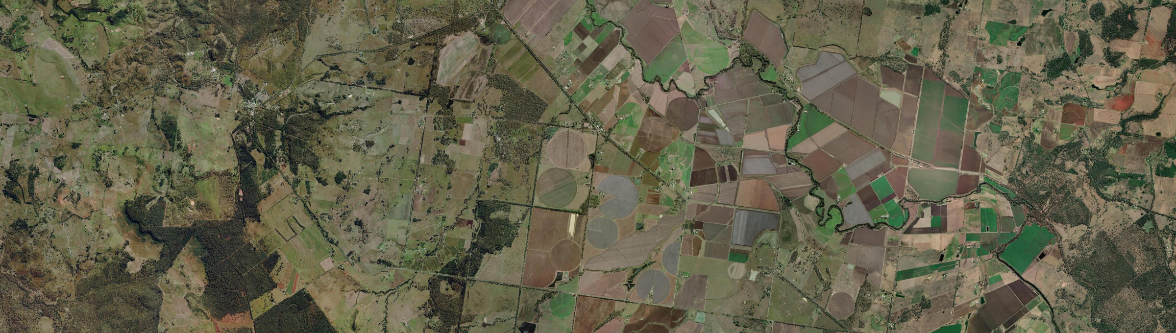 Aerial view of Mondure, QLD