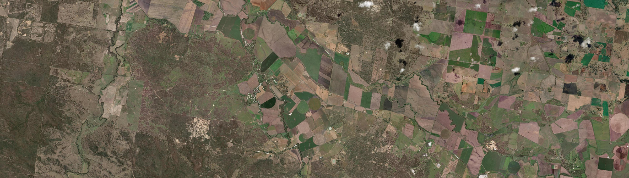 Aerial view of Victoria Hill, QLD