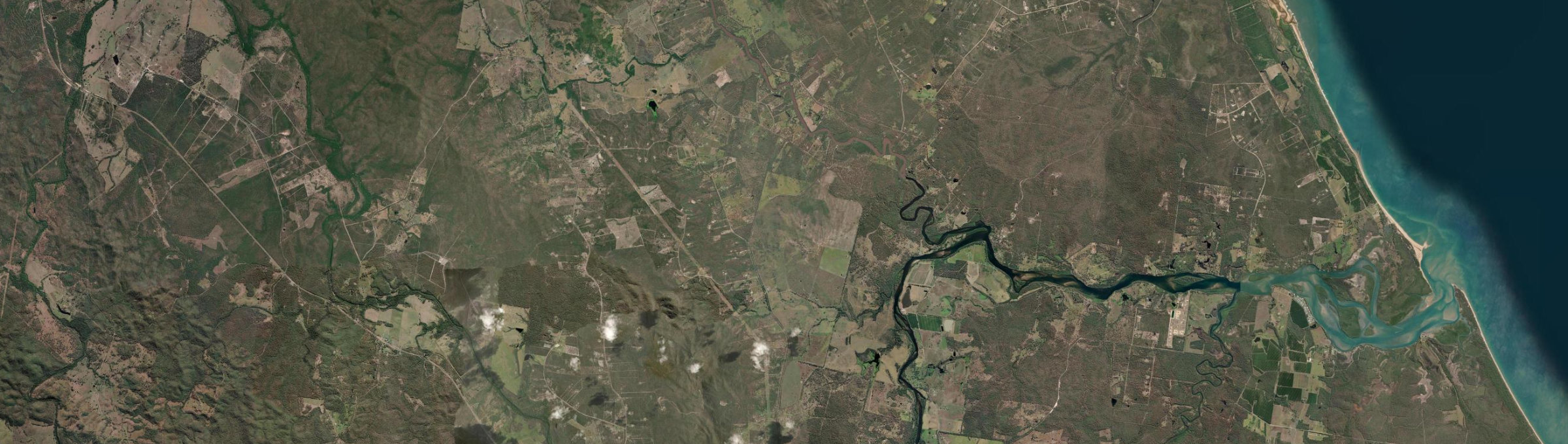 Aerial view of Euleilah, QLD