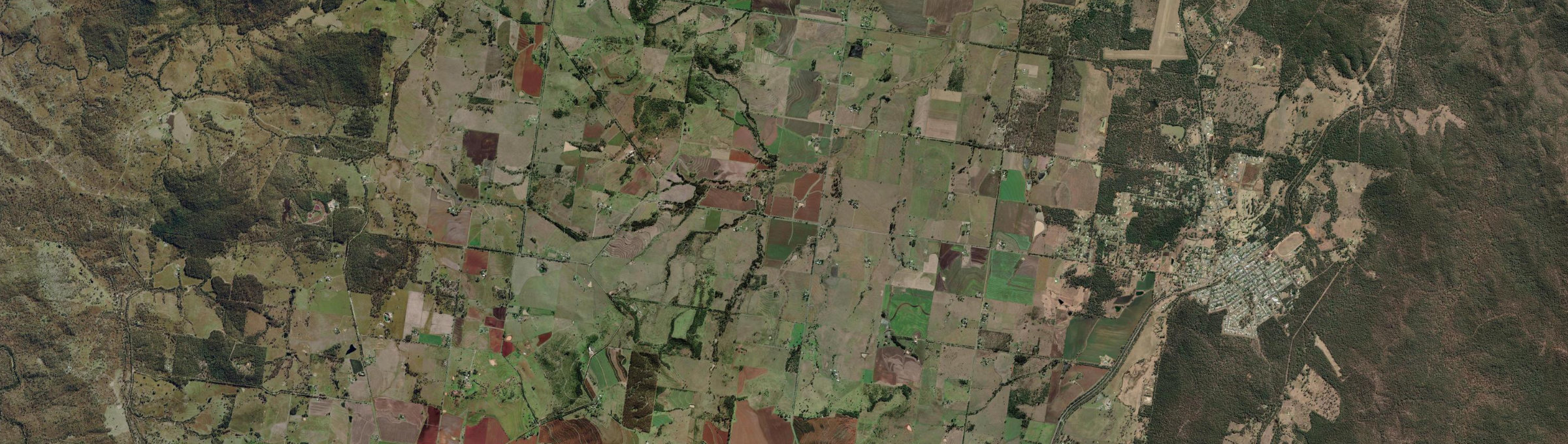 Aerial view of Greenview, QLD