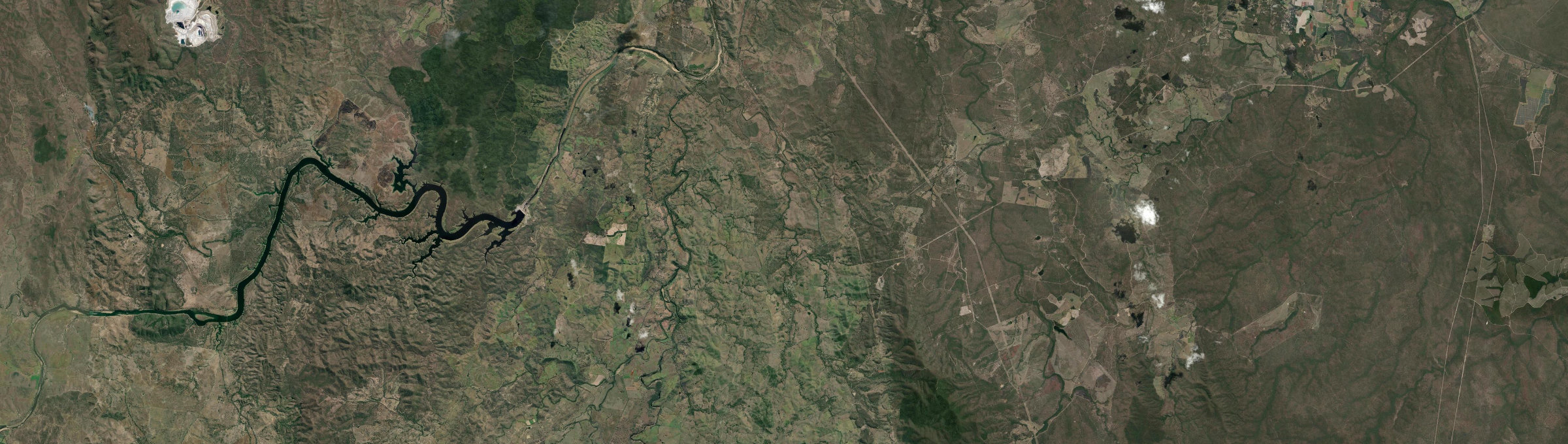 Aerial view of Dallarnil, QLD
