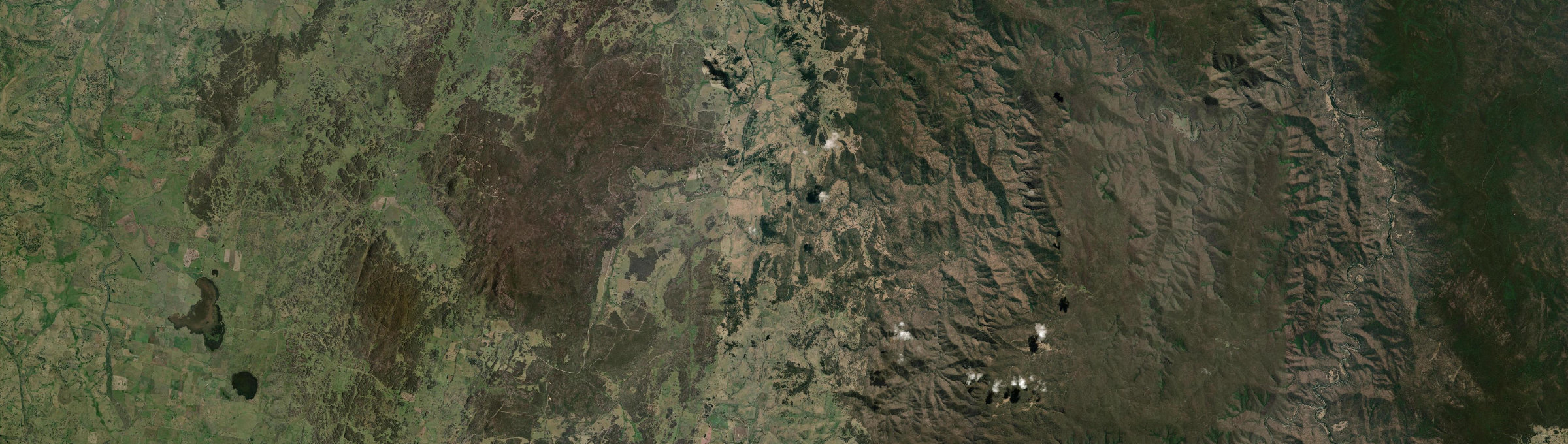 Aerial view of Kookabookra, NSW