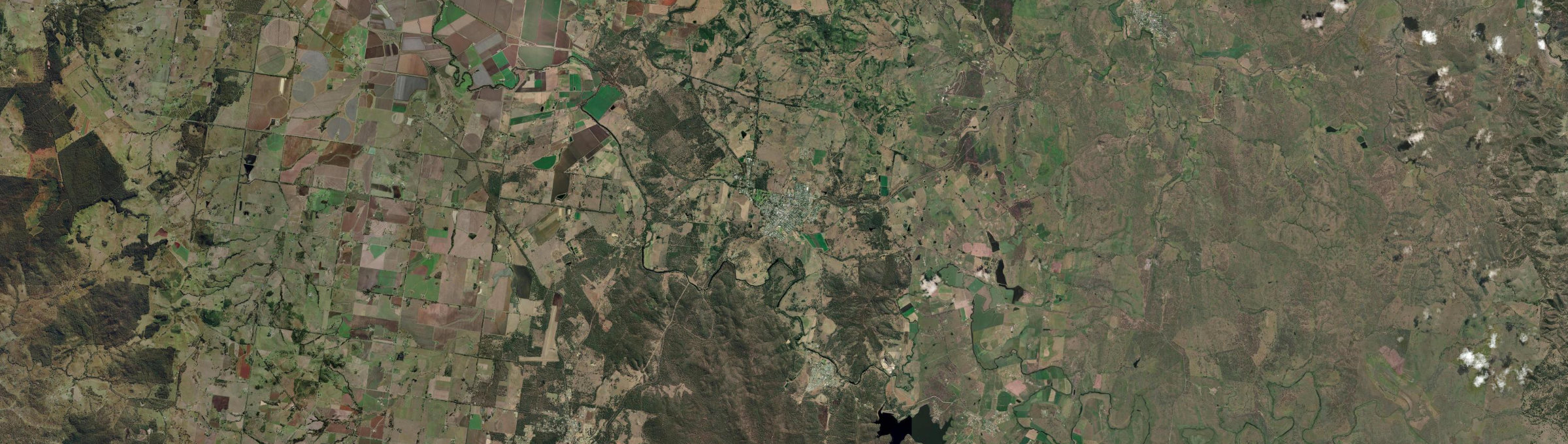 Aerial view of Murgon, QLD