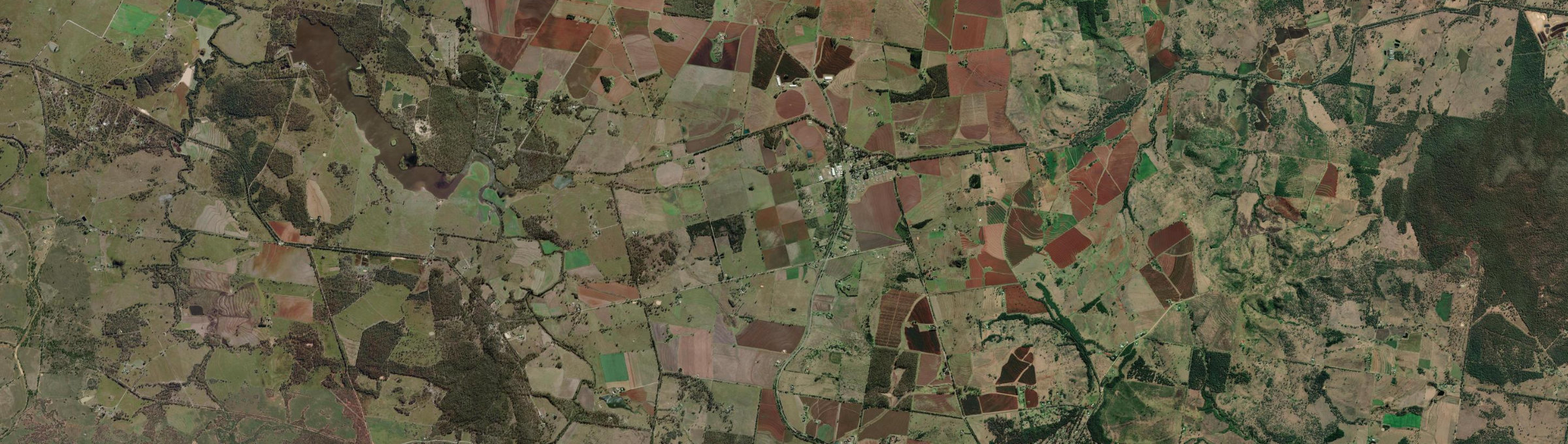 Aerial view of Memerambi, QLD