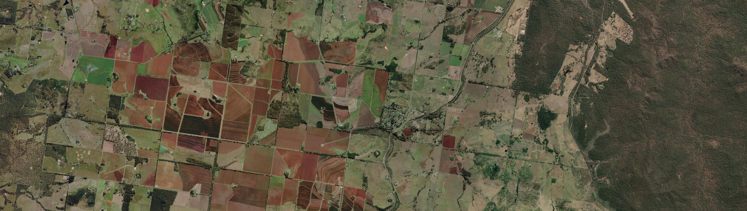 Aerial view of Tingoora, QLD