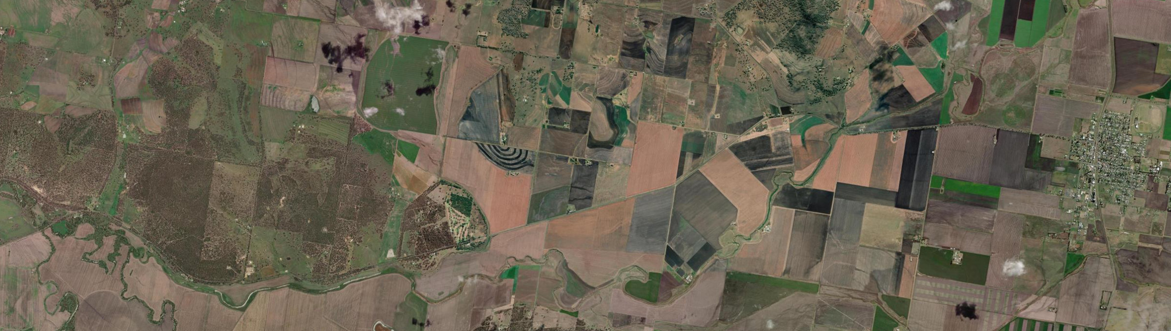 Aerial view of Ryeford, QLD
