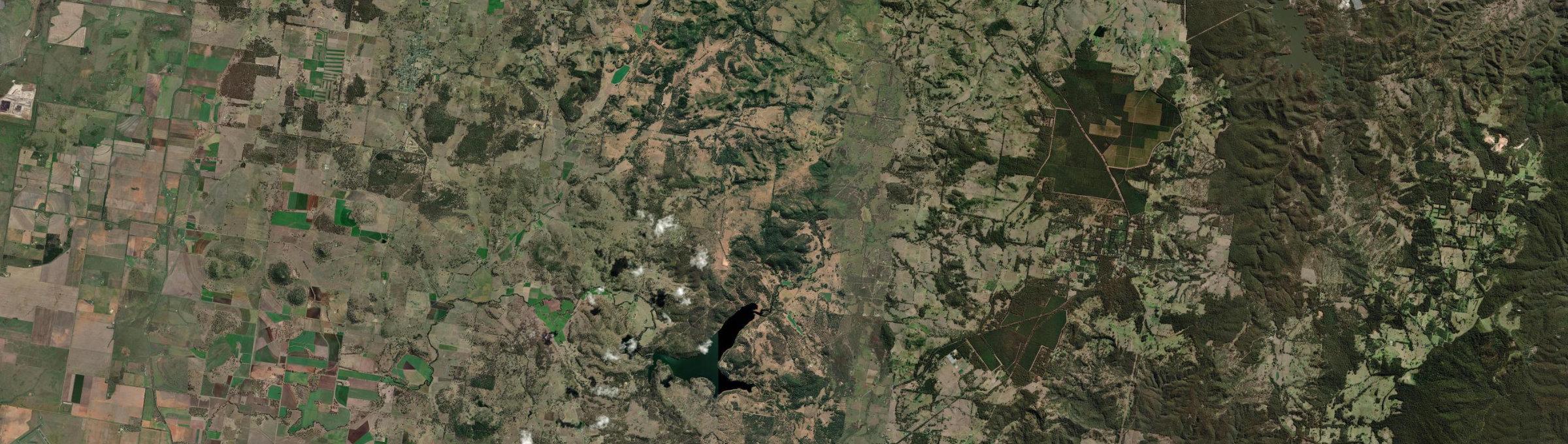 Aerial view of Groomsville, QLD