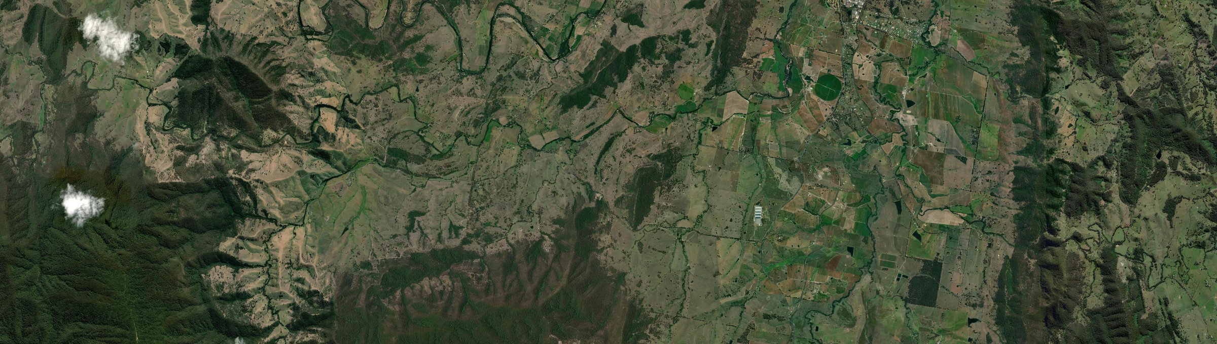 Aerial view of Faulkland, NSW