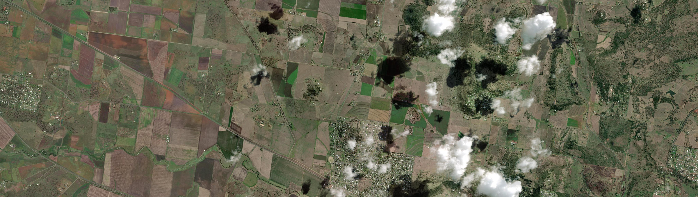 Aerial view of Cutella, QLD