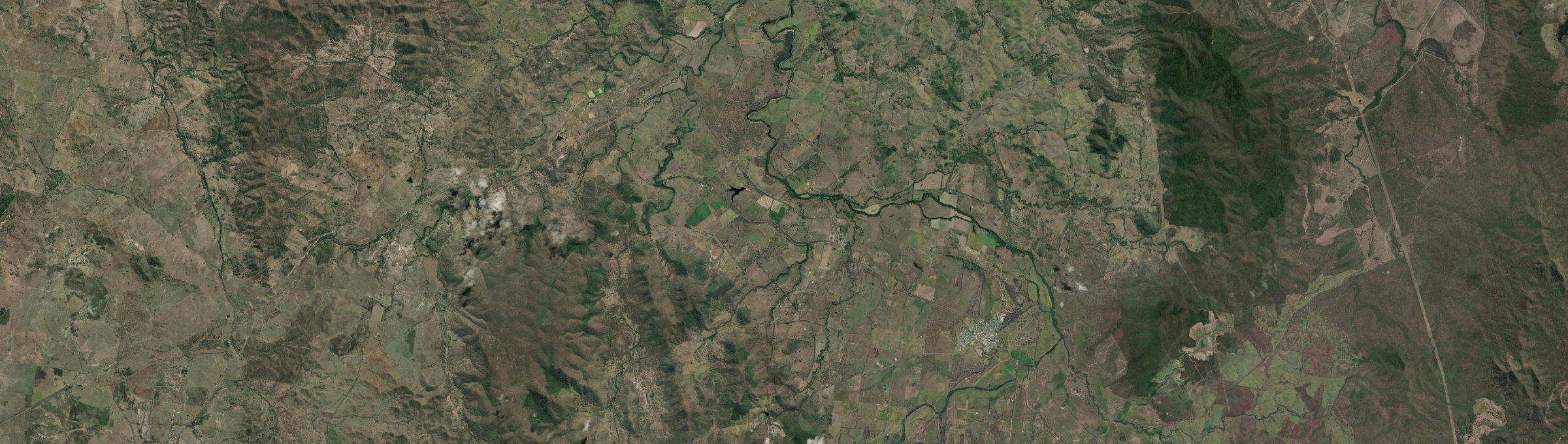 Aerial view of Degilbo, QLD
