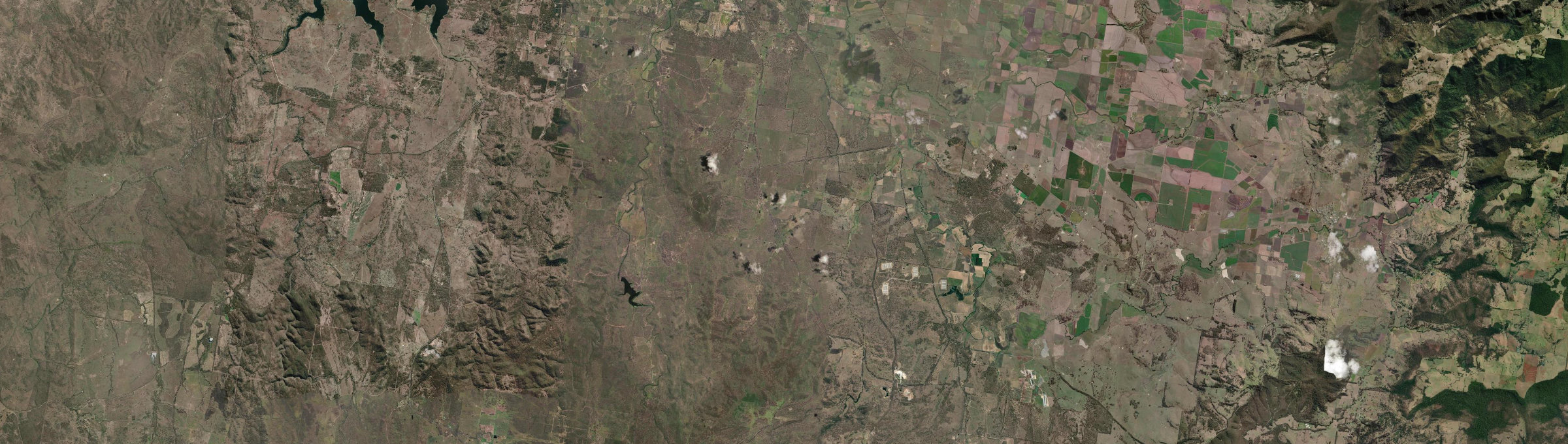 Aerial view of Wildash, QLD