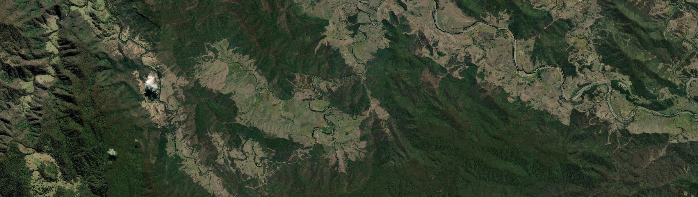 Aerial view of Tibbuc, NSW
