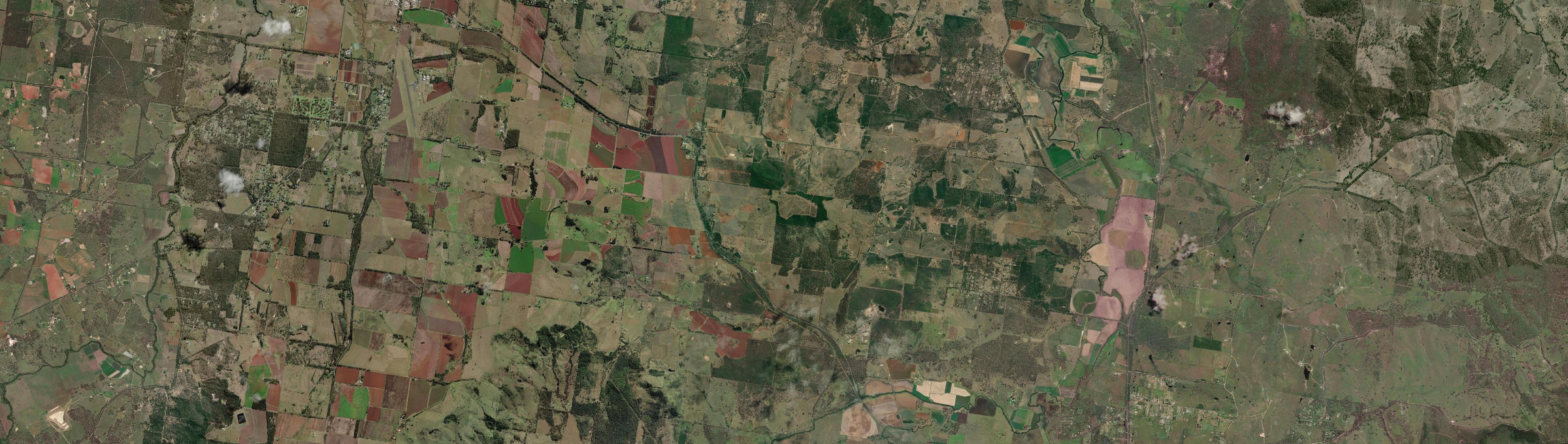 Aerial view of Hodgleigh, QLD