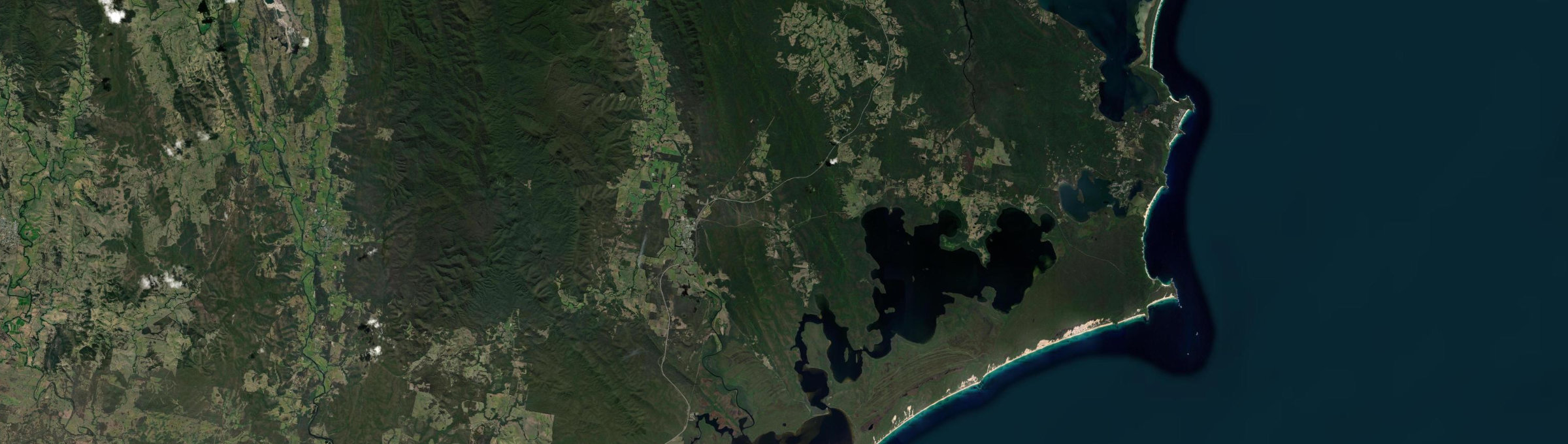 Aerial view of Boolambayte, NSW
