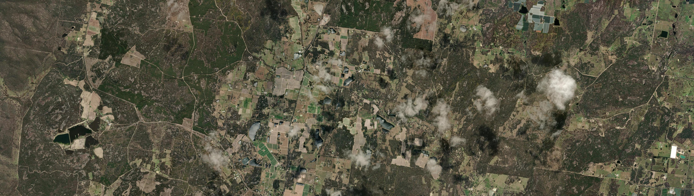 Aerial view of Bapaume, QLD
