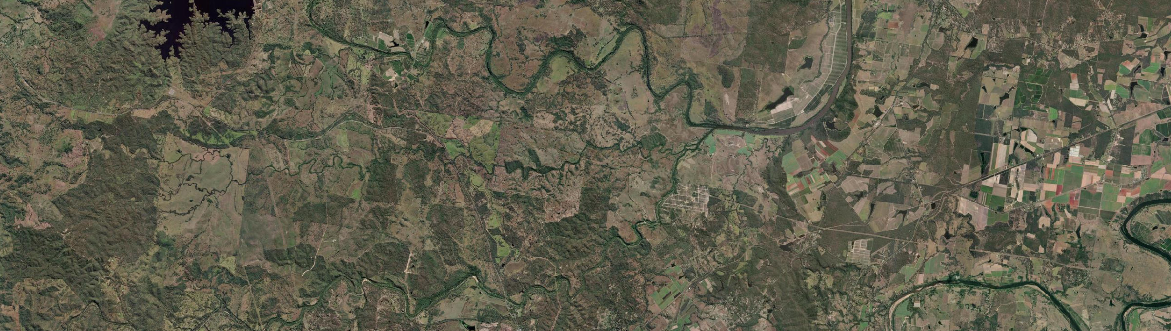 Aerial view of Damascus, QLD