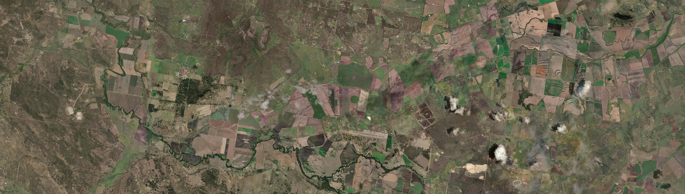 Aerial view of Massie, QLD