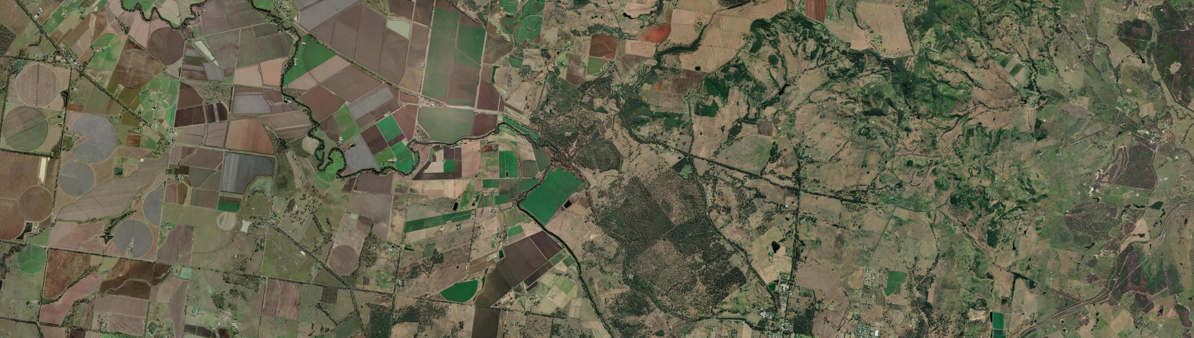 Aerial view of Barlil, QLD