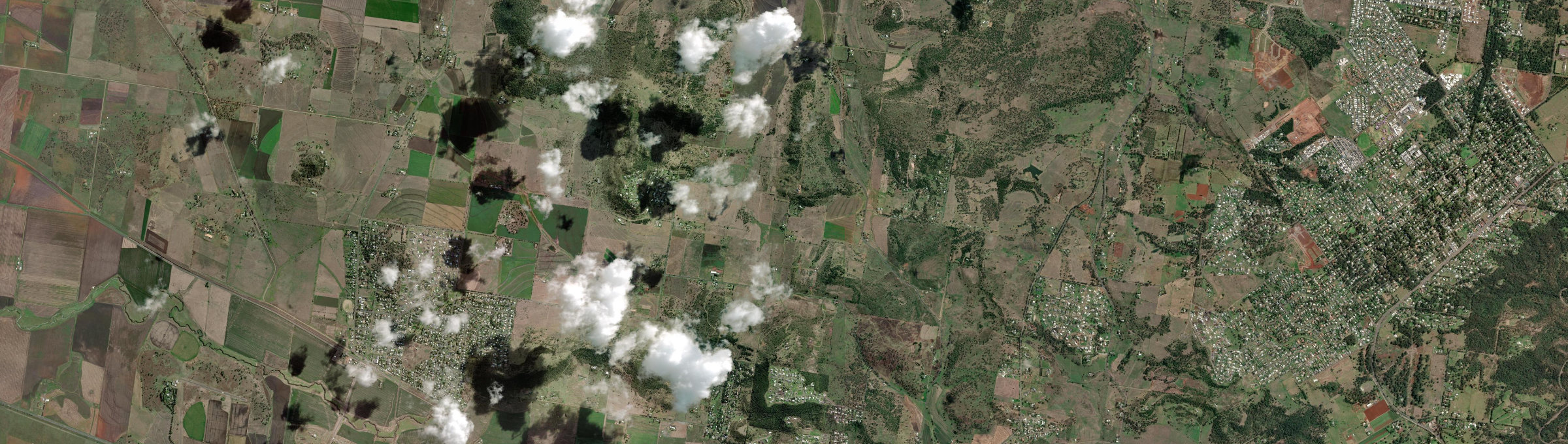 Aerial view of Glencoe (Qld), QLD