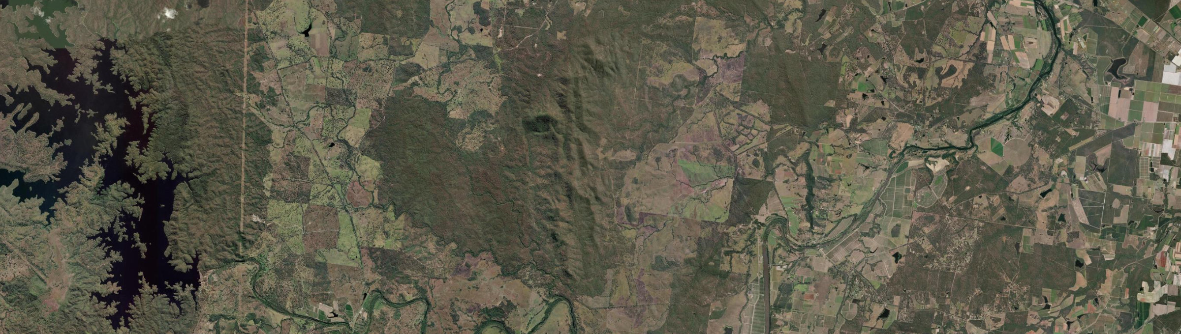 Aerial view of Abbotsford (Qld), QLD