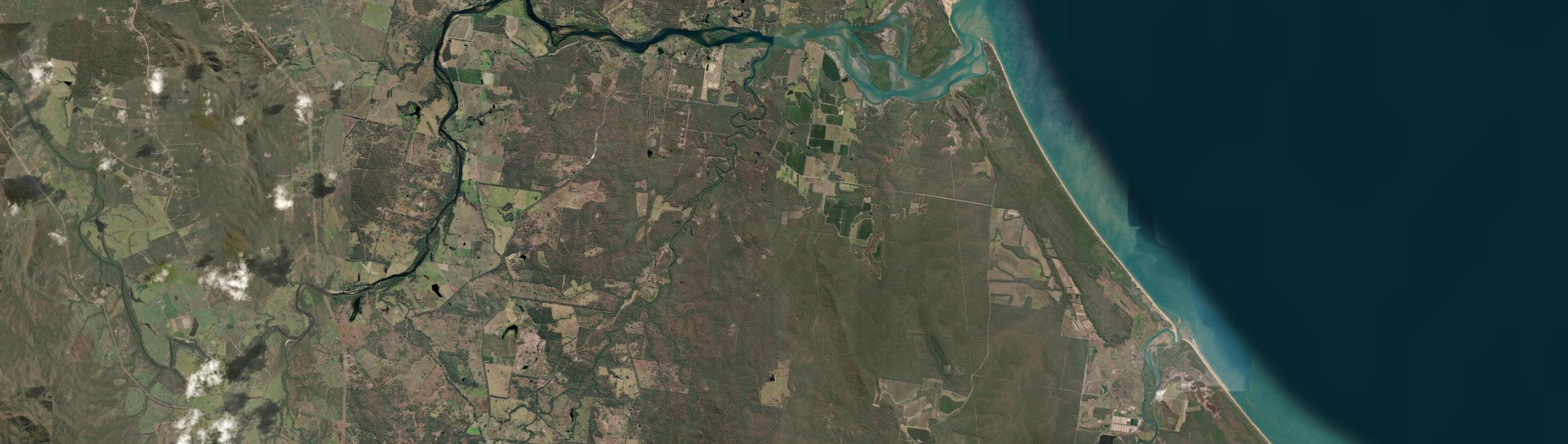 Aerial view of Winfield, QLD