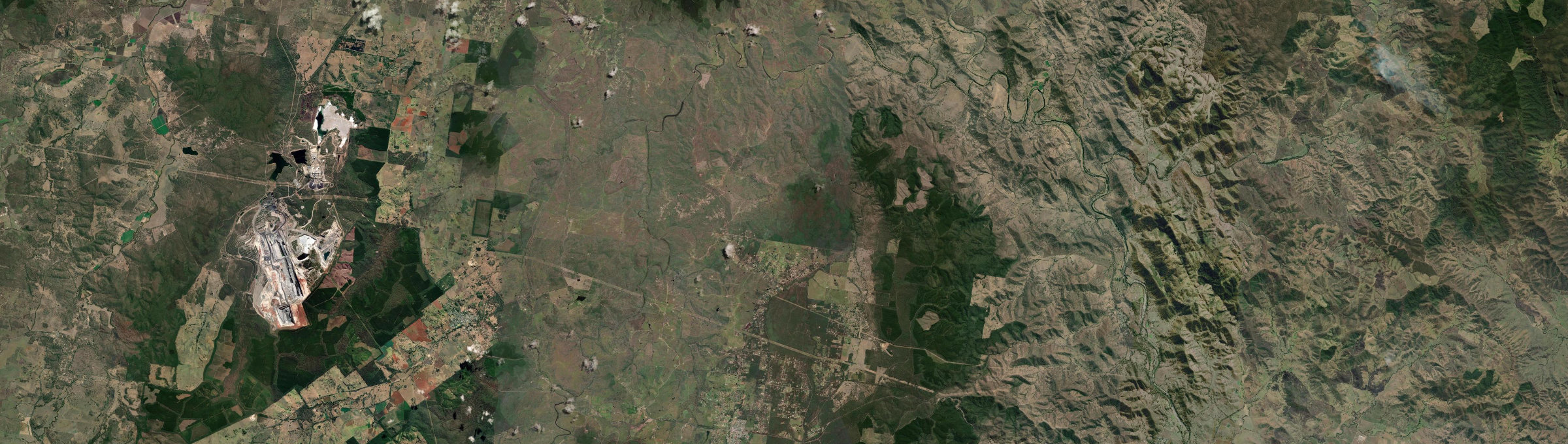Aerial view of Taromeo, QLD