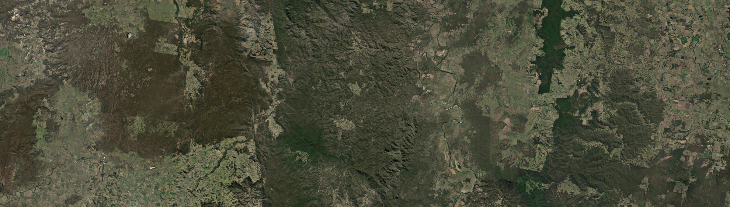 Aerial view of Drake, NSW