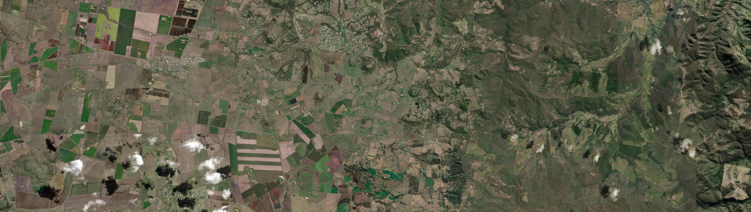 Aerial view of Hodgson Vale, QLD