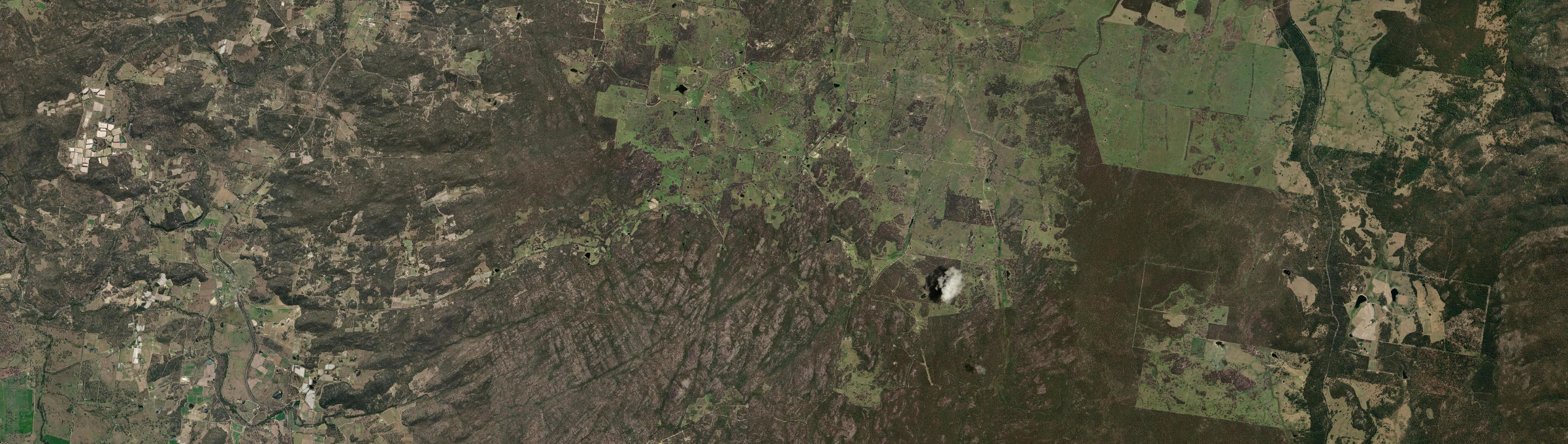 Aerial view of Eukey, QLD