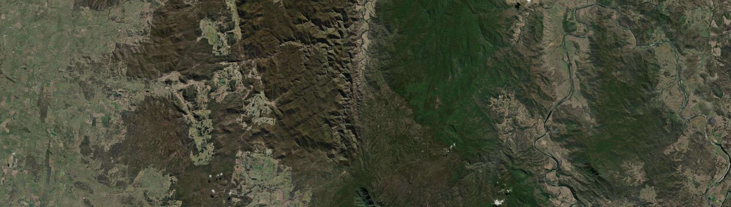 Aerial view of Moogem, NSW