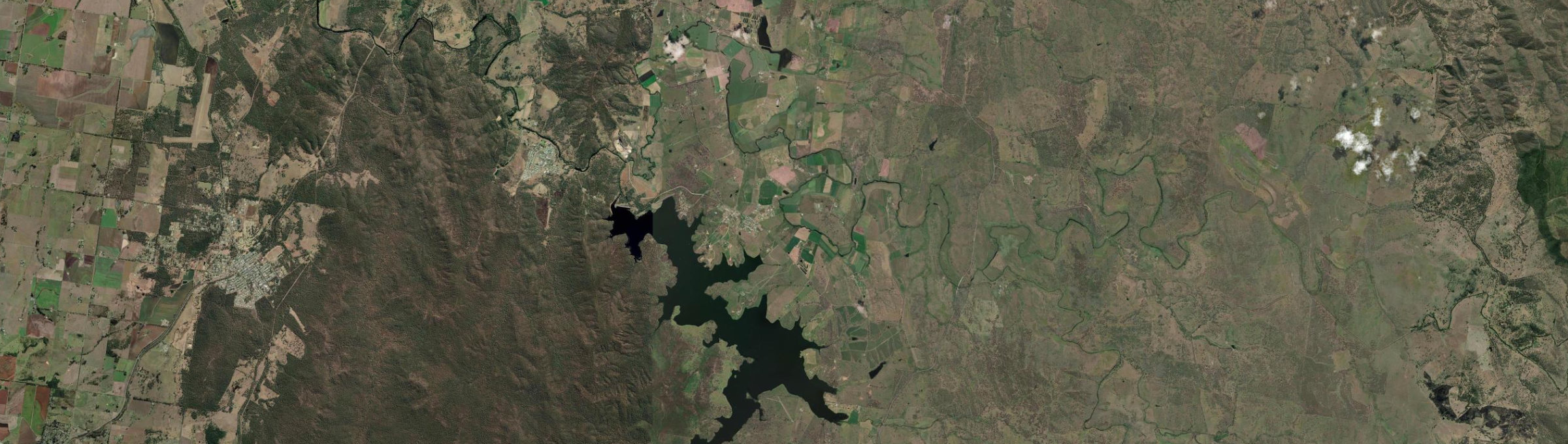 Aerial view of Moffatdale, QLD