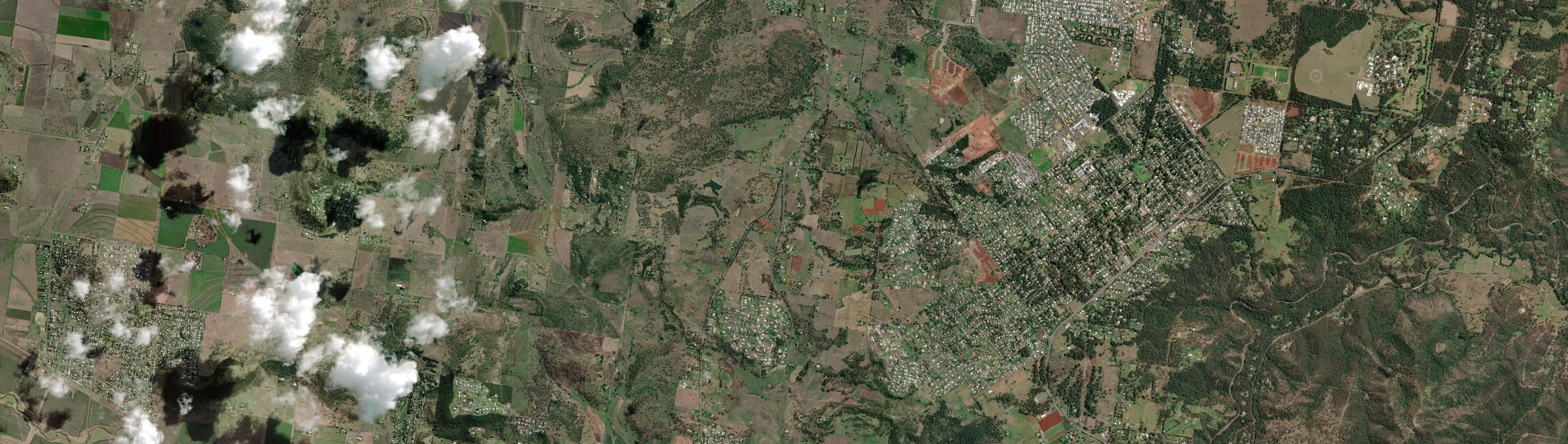Aerial view of Cawdor (Qld), QLD