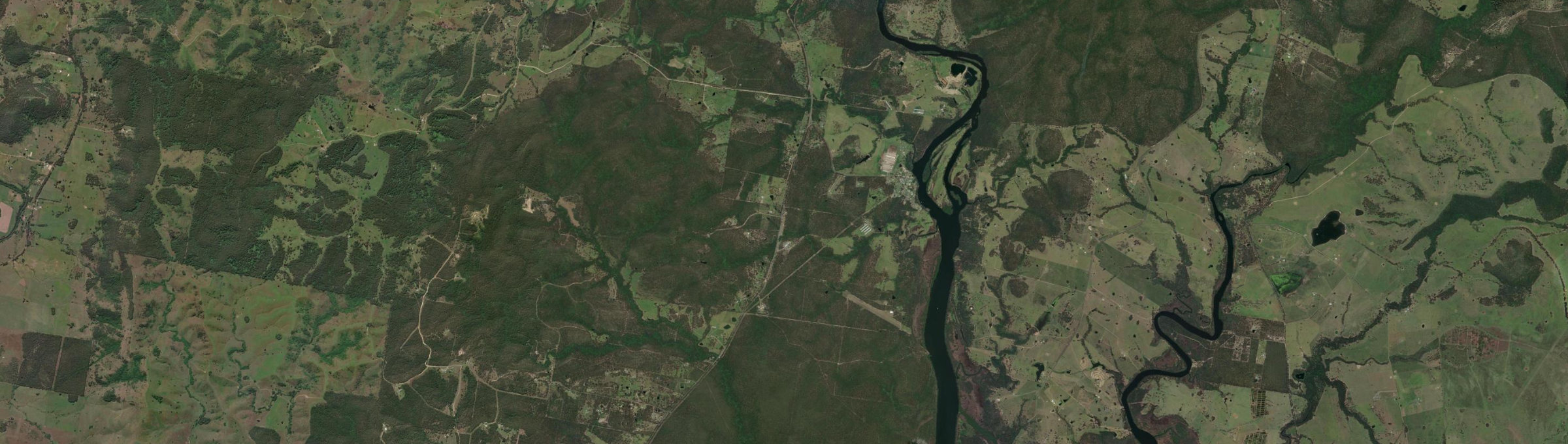 Aerial view of Allworth, NSW