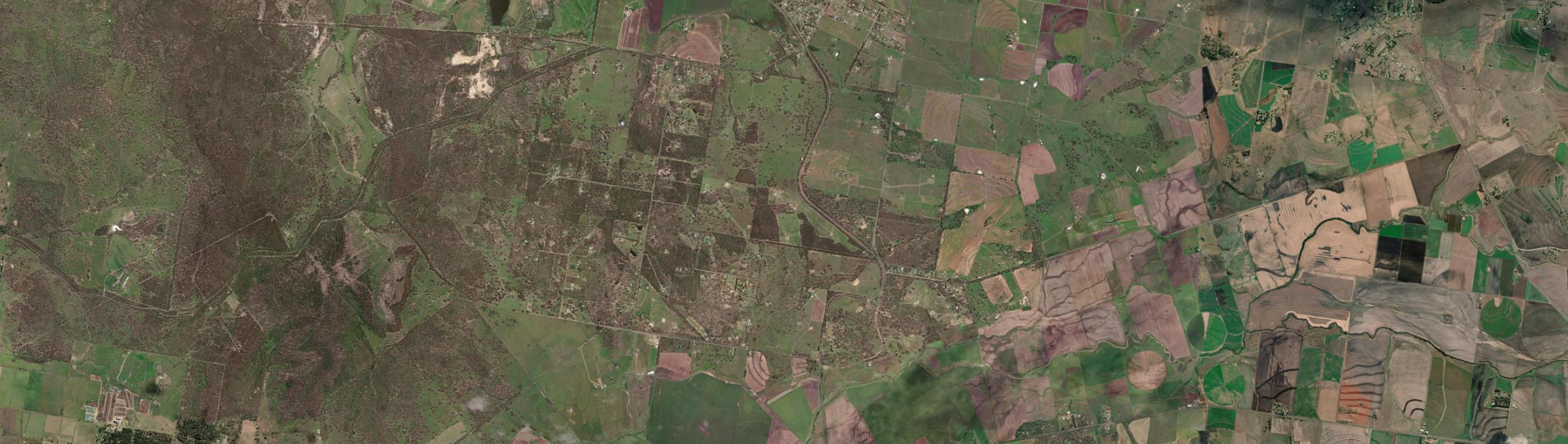 Aerial view of Deuchar, QLD