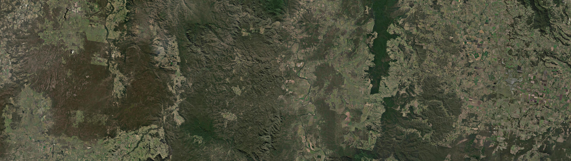 Aerial view of Tabulam, NSW