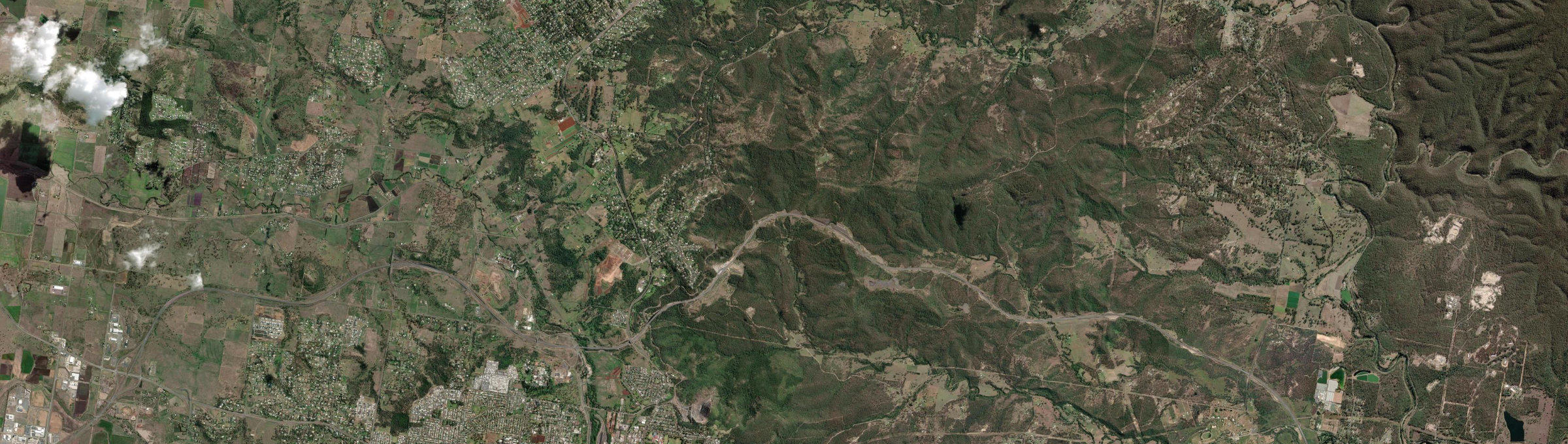 Aerial view of Ballard, QLD
