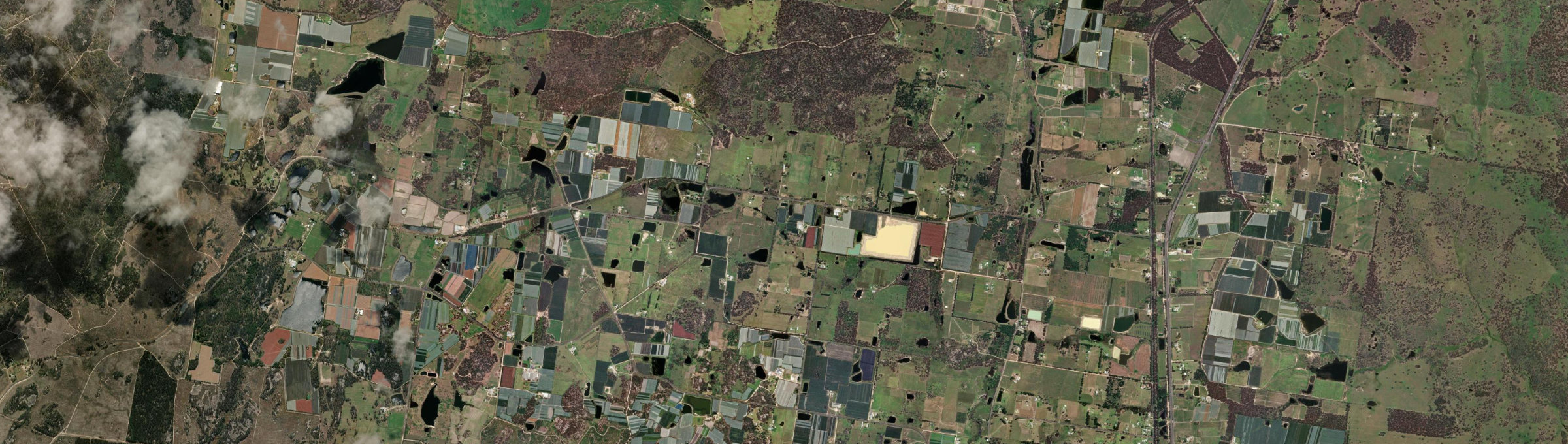 Aerial view of Fleurbaix, QLD