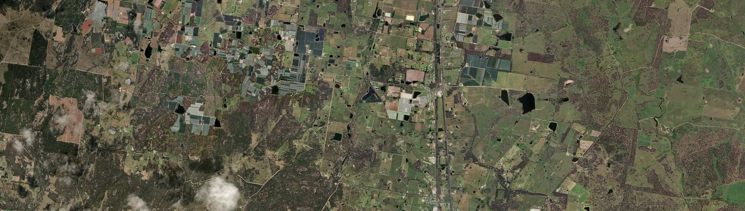 Aerial view of Thulimbah, QLD