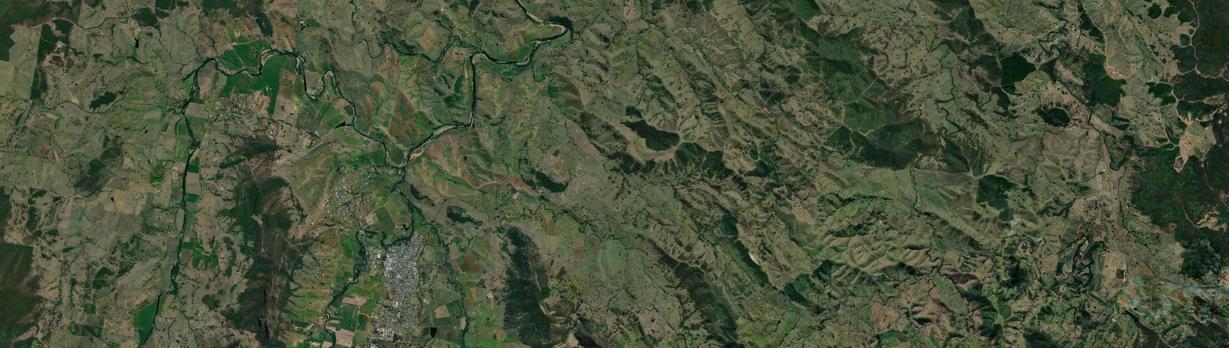 Aerial view of Tugrabakh, NSW