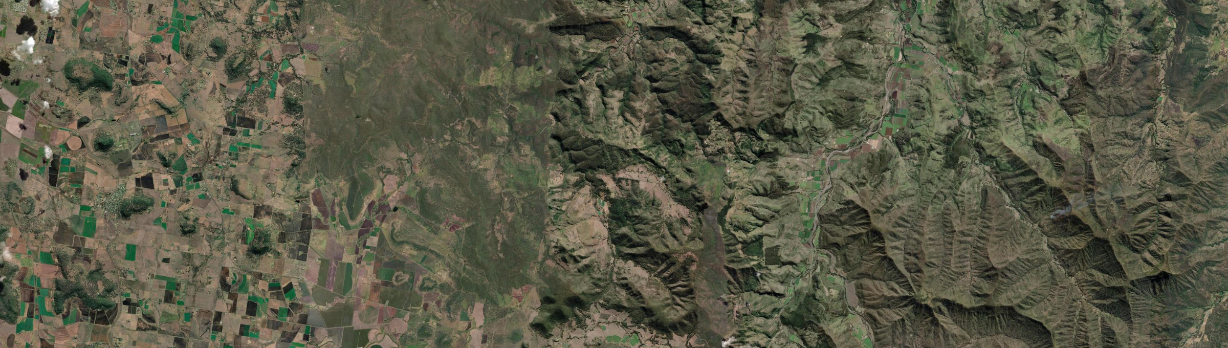 Aerial view of West Haldon, QLD