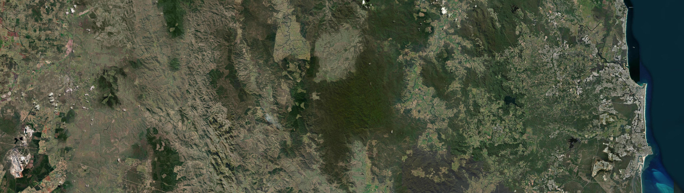 Aerial view of Jimna, QLD